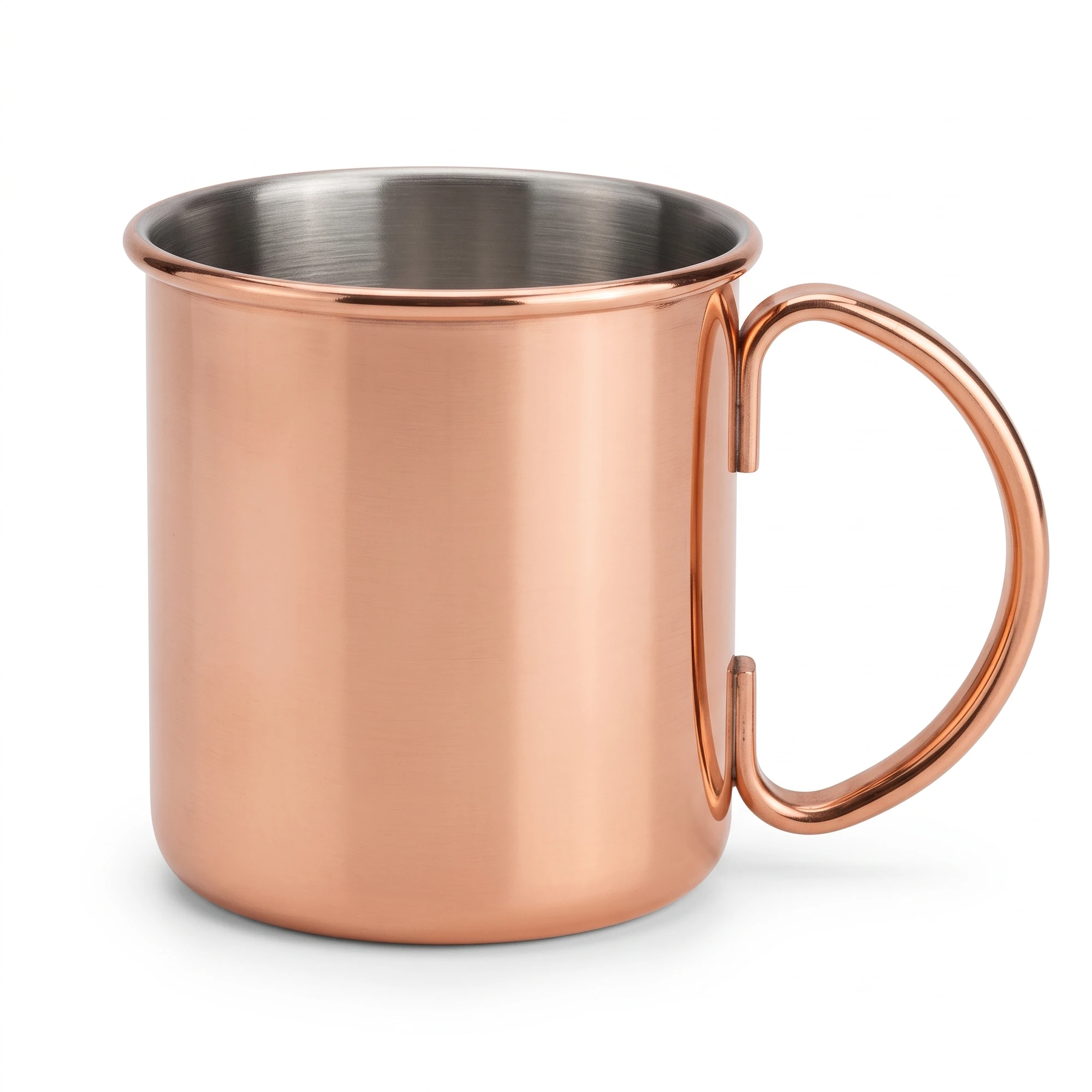 Moscow mule mug Lumian 45cl in rame su fondo bianco