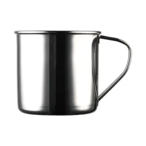 Mule mug acciaio The Bars da 35 cl, inox AISI 304 lucido con manico ad ansa
