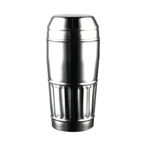 Shaker Deco Coffee The Bars, cobbler a tre pezzi in acciaio lucido da 90 cl