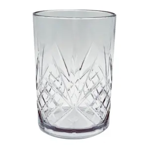 bicchieri plastica eleganti Firenze da 41 cl in SAN con la parete molata