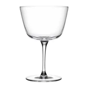 Bicchierini aperitivo: calice welcome drink Bargiani NUDE 7 cl in cristallino, su fondo bianco