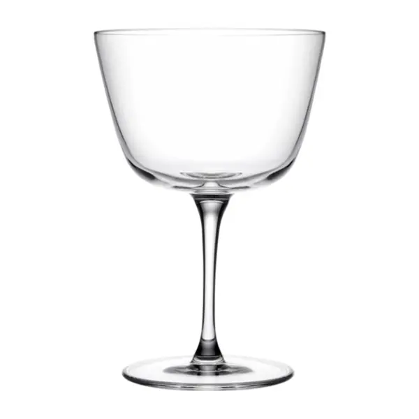 Bicchierini aperitivo: calice welcome drink Bargiani NUDE 7 cl in cristallino, su fondo bianco