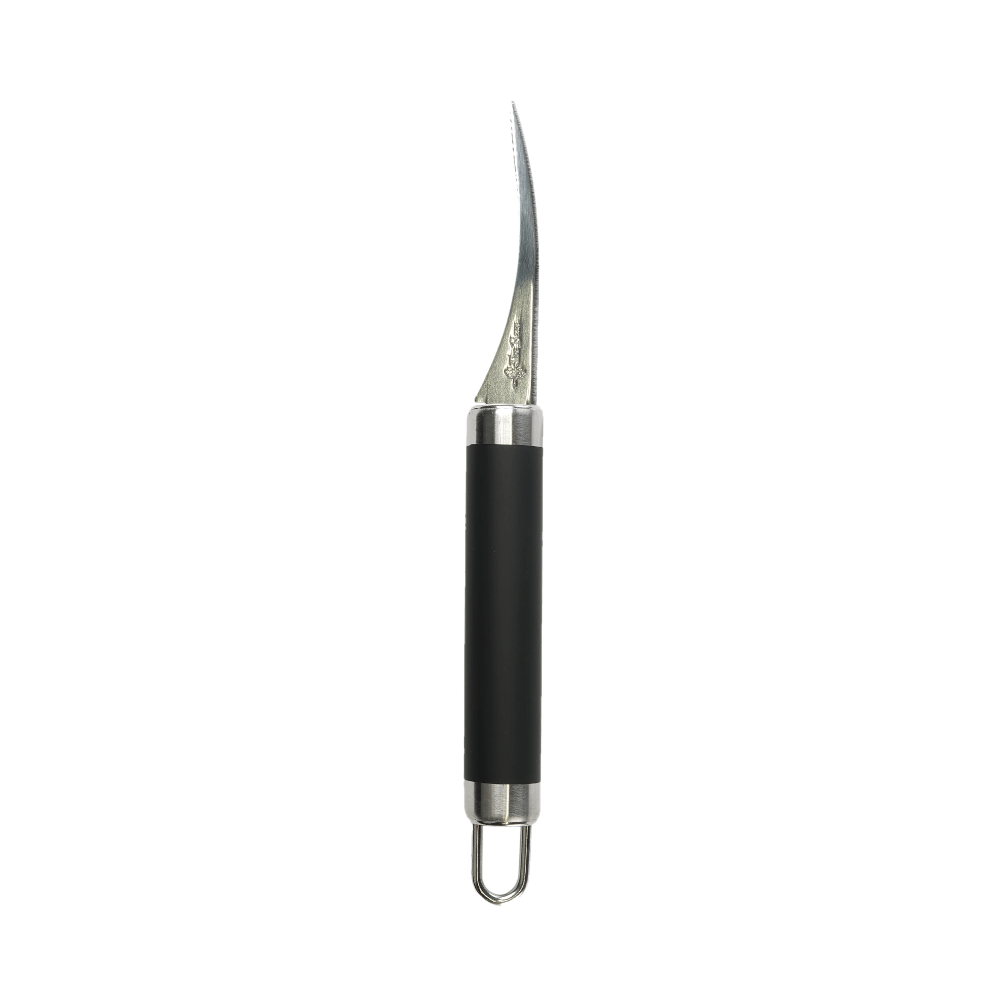coltello intaglio da 19,5 cm in acciaio inox con manico in plastica, codice DT003