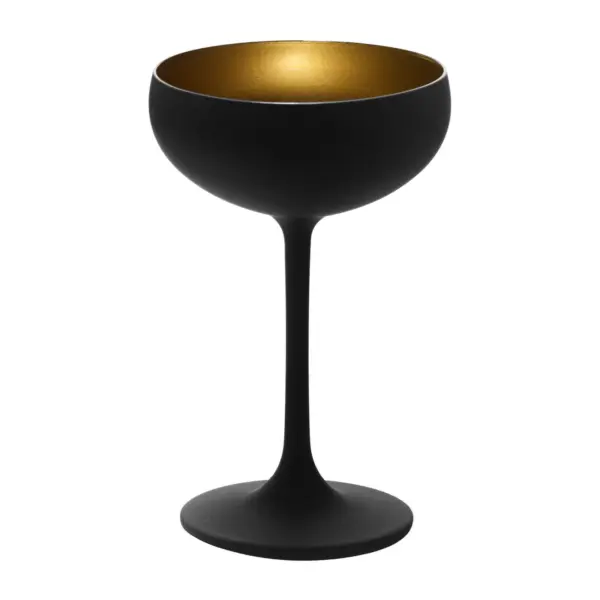 Coppa champagne: Olympic Nero-Oro 23cl Coppa Champagne