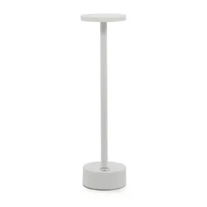Lampada da tavolo ricaricabile: Eclaire Lite Lampada da Tavolo LED Ricaricabile Bianca 30cm
