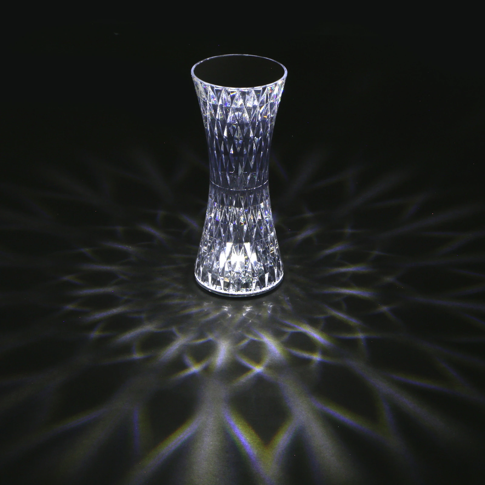 Reflex Lampada da Tavolo LED Ricaricabile Trasparente 19cm, foto 3