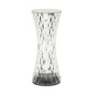 Lampada da tavolo led: Reflex Lampada da Tavolo LED Ricaricabile Trasparente 19cm
