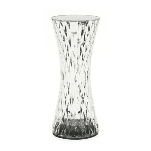 Lampada da tavolo led: Reflex Lampada da Tavolo LED Ricaricabile Trasparente 19cm